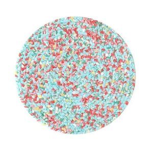 The Pioneer Woman Vintage Floral Reversible Round Braided Placemat Set of 2